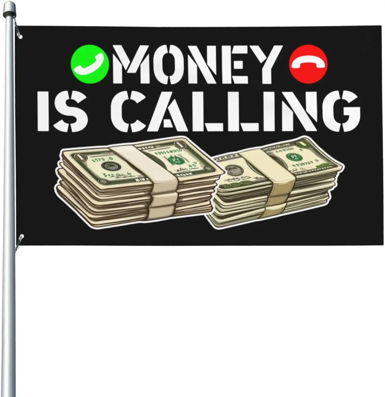 Flagicts 100% Polyester Money Is Calling Flags