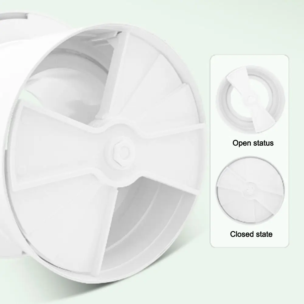 

ABS Air Conditioning Exhaust Vents Adjustable 75/100/150/200mm Ventilation Nozzles Round Air System Outlet Valve