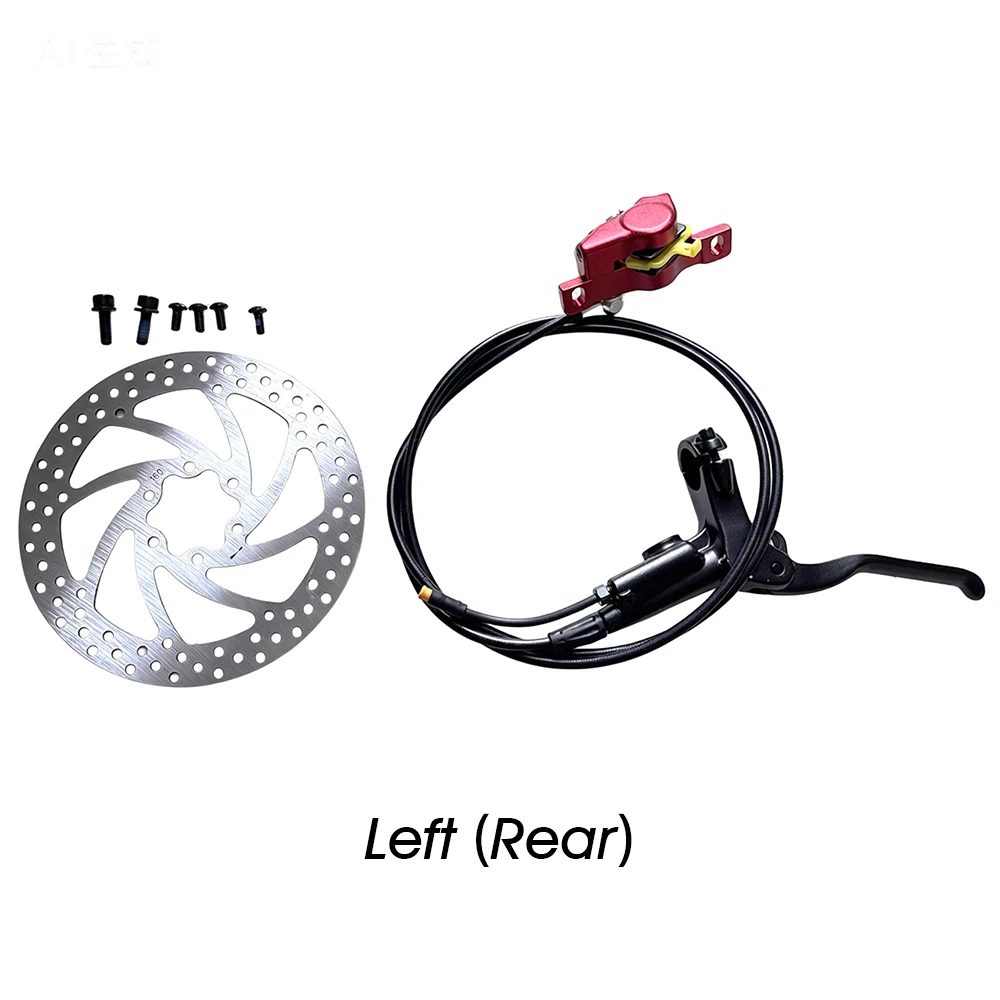INMOTION RS/RS Lite Right /Left Brake Assembly.4 Piston Hydraulic Disc Brakes Power-Off Cut Off Scooter Ebike Parts 3 Pin