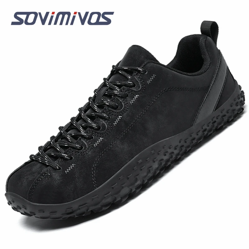 

Sovimivos Barefoot Ground Feel Versatie Style Wide Airy Mesh Toe Box Minimal Heel Stack Lining Walking Shoe Footwear Sneakers