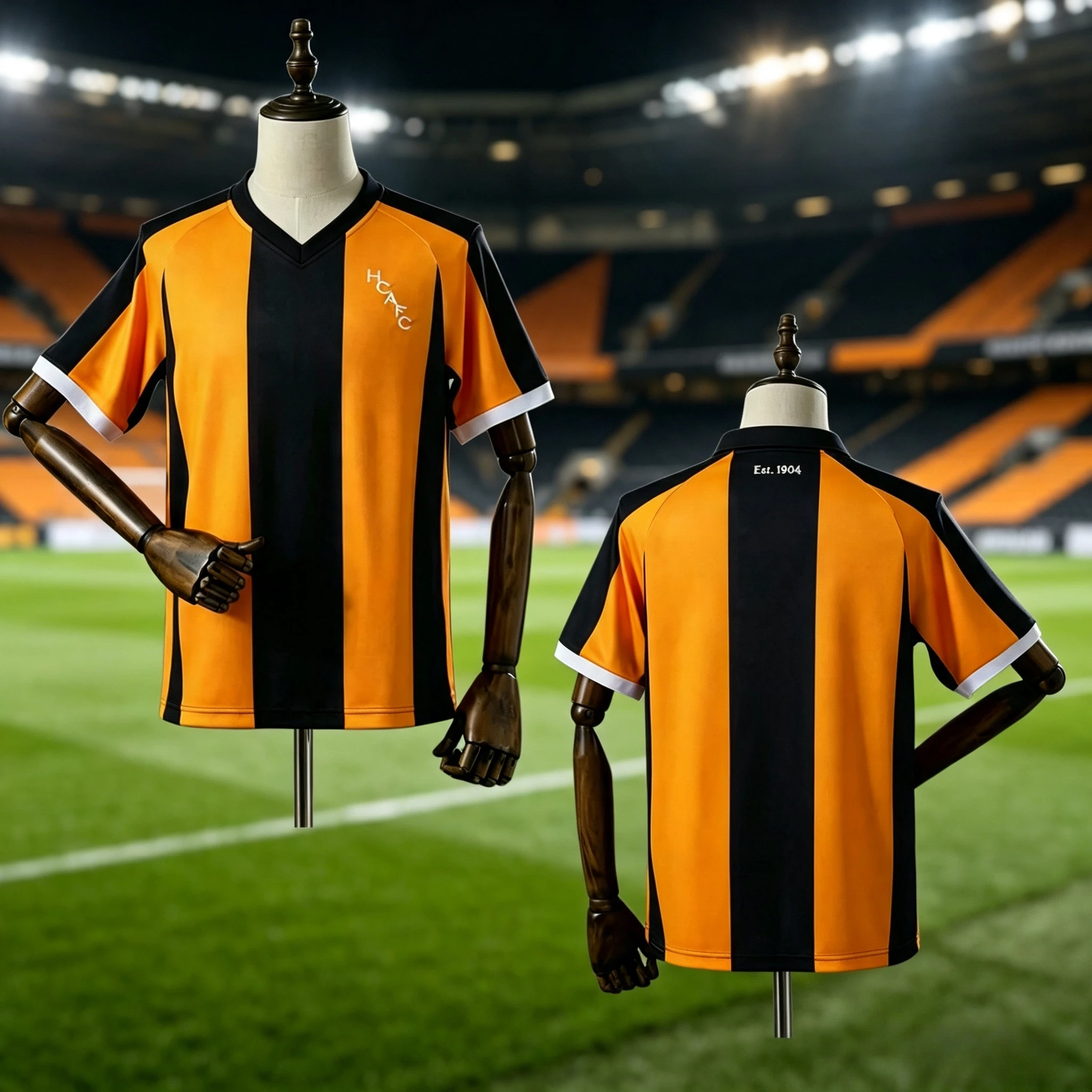 26-27 Hull City Vintage Football Jersey Shirt, Men Summer New 3D Sports Tshirt, Training Breathable Quick Drying Sweatshirt