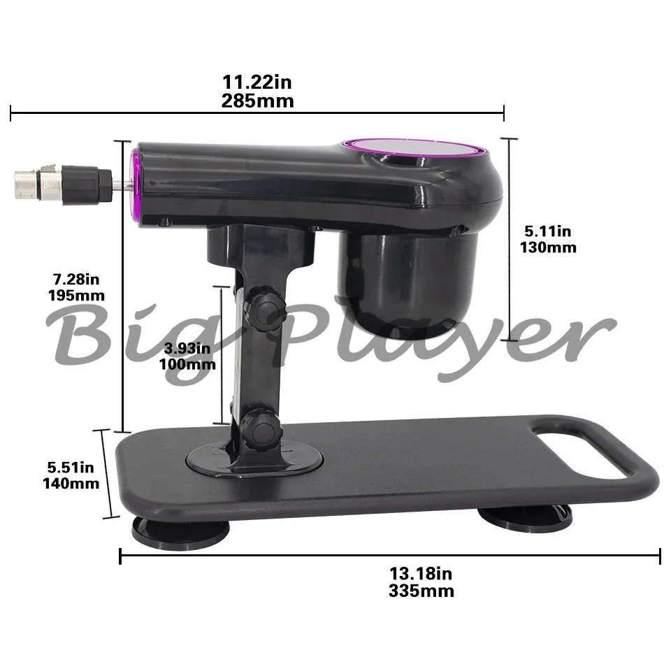Compact Wireless Linear Actuator - High Speed Reciprocating Motor for Massage Chairs, Robotics, and Home Automation
