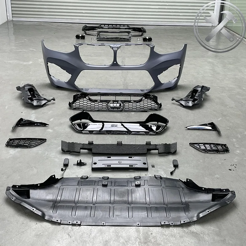 

G01 2018-2021 Modified Full Bodykit Upgrade Sport Style Front Rear Bumper Side Skirts Exterior Mod Parts