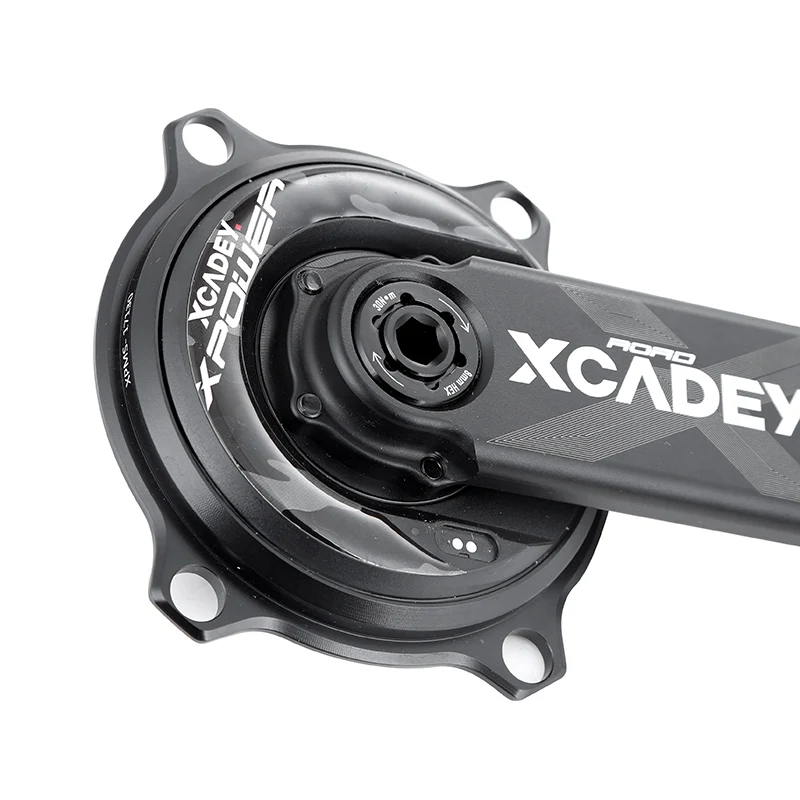 XCADEY-Road Bicycle Mountain Bike  Crankset, Power Meter, Dual Protocol, 7075 Ultra Light, Aluminum Alloy, Bluetooth, ANT +