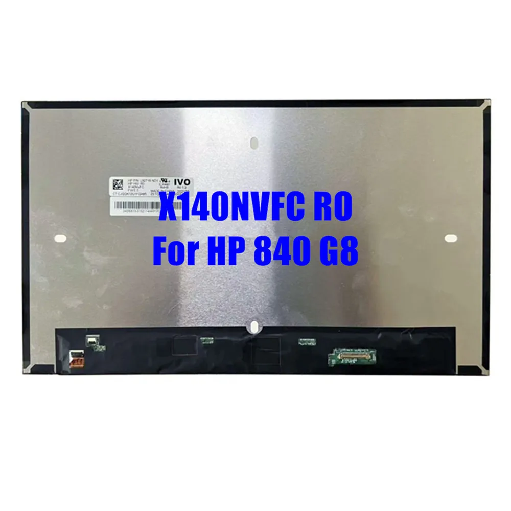 Imagem -02 - Fhd Ips 1920x1080 Tela de Tecnologia Anti Peeping para hp 840 g8 Led Display Lcd Painel Matriz Nova Substituição 14.0 X140nvfc r0