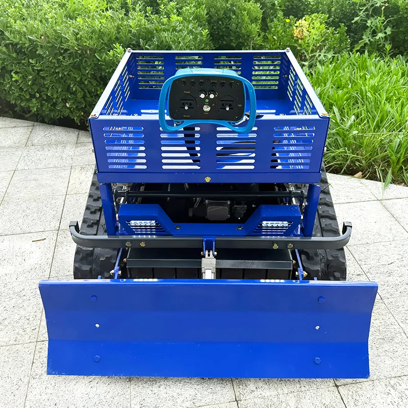 Customized 2025 Remote-Controlled Snow Pusher Lawn Mower - Innovative Crawler Factory Direct-Sale for Residential Areas