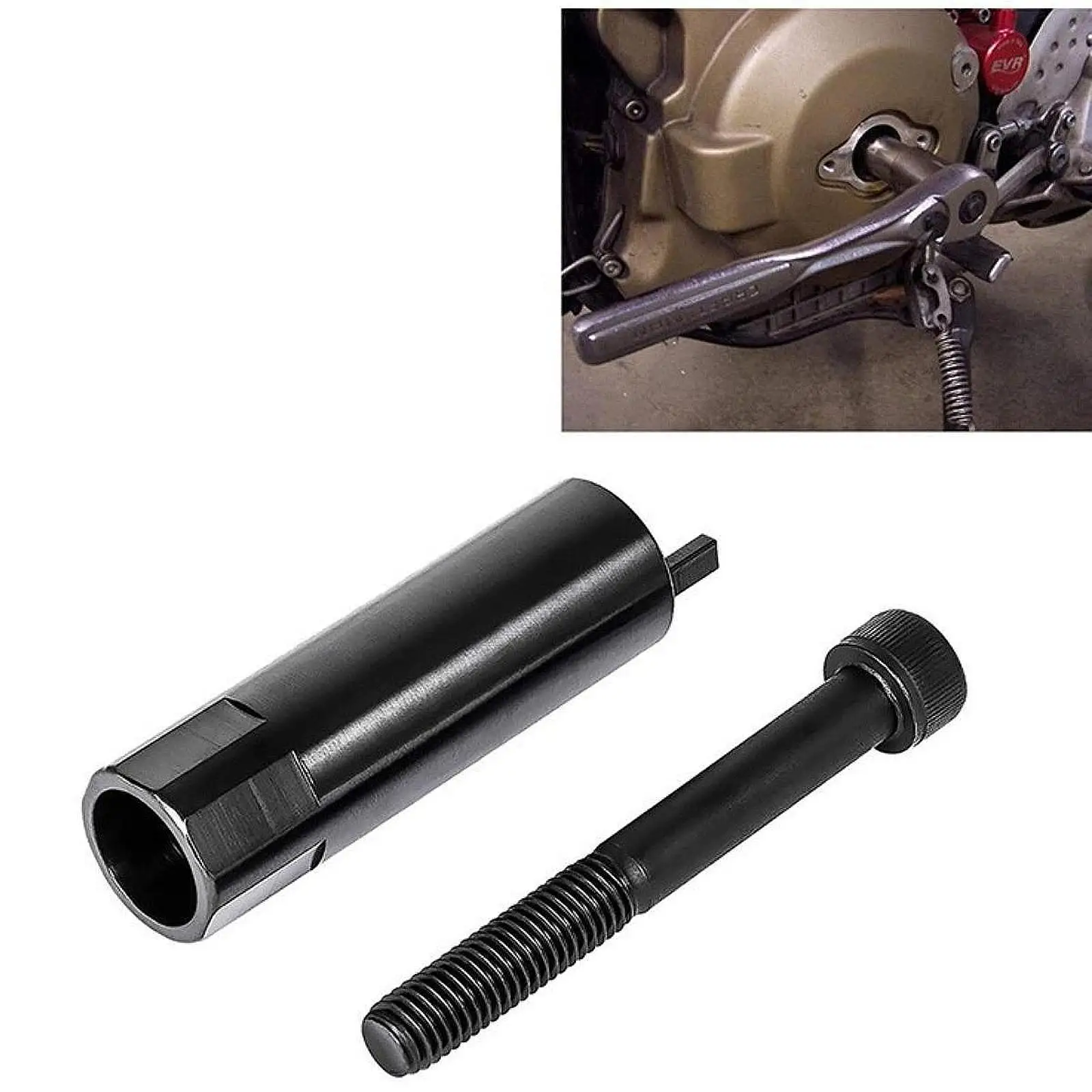 Crankshaft Positioning Rotation Tool Reliable Engine Maintenance Aid for 1199 Panigale Multistrada Hypermotard