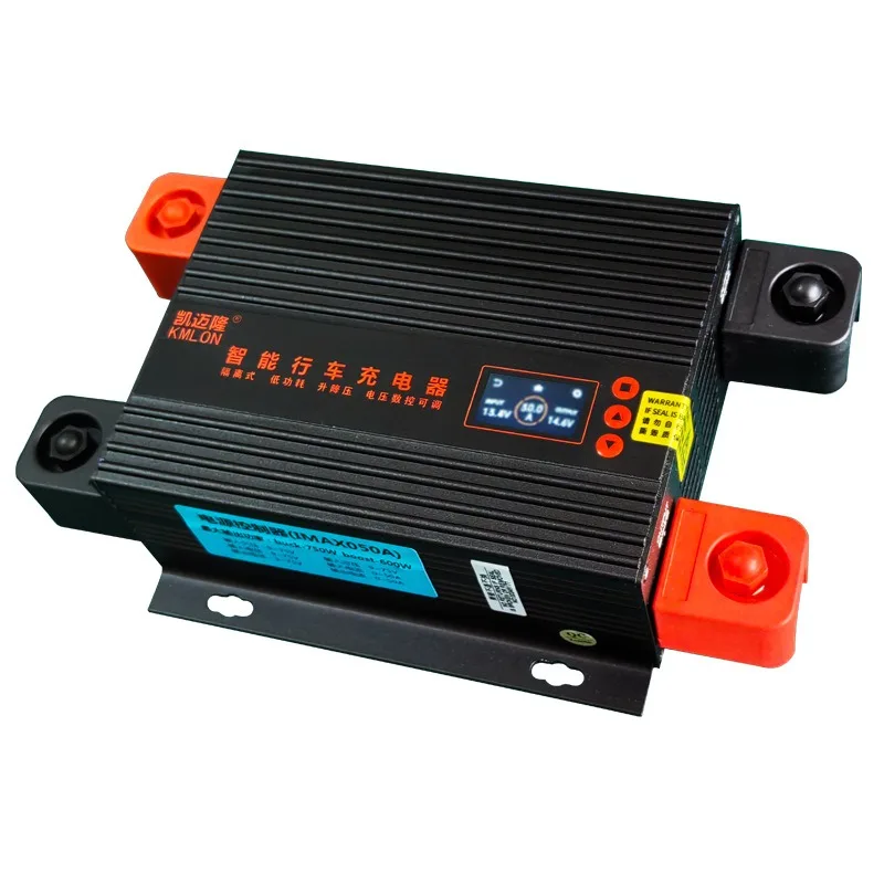 12V 24V Auto Smart DC-DC Booster Step Up Isolator Charger for Car Lithium Battery Auxiliary Battery while Driving