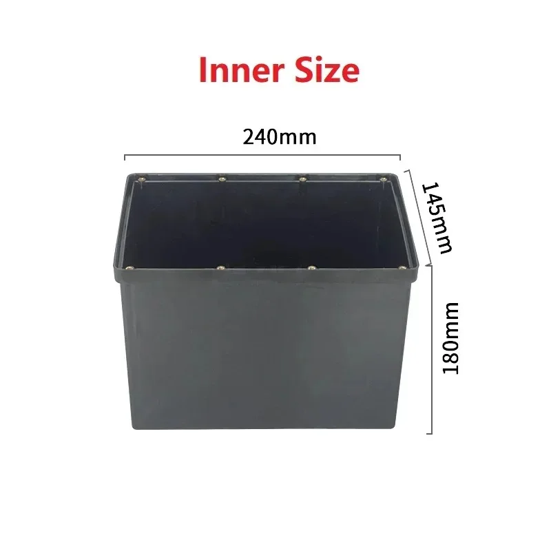 Battery Box 12V Lithium Screwdriver Battery Case Housing Removable For 70Ah RV Caravan Solar Storage Marine Backup UPS