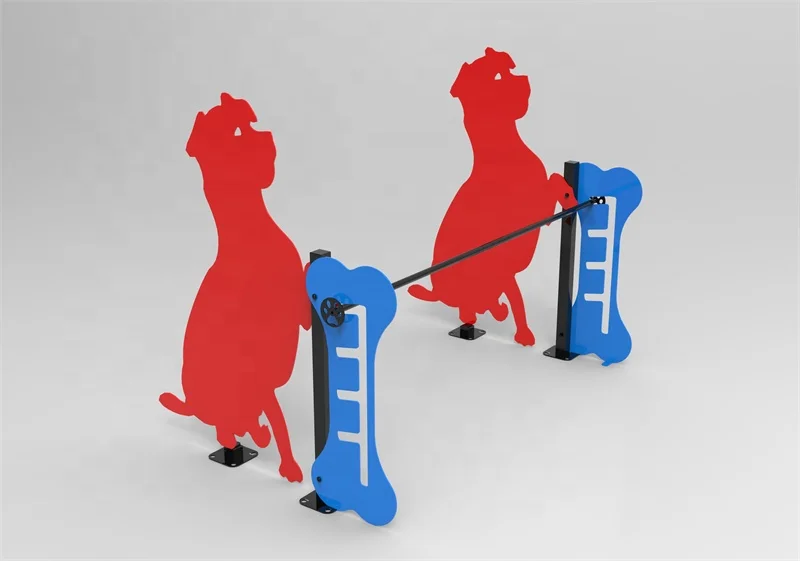 Dog Park Activity Equipment Skip Backyard Out-of-Bar Agility Training Course Obstacle Products Embedded Dog Fence