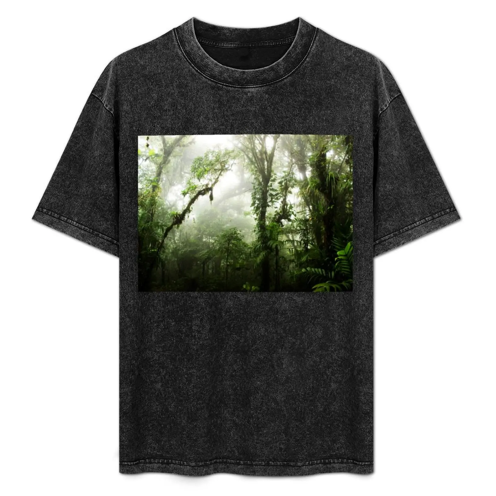

Cloud Forest T-Shirt Relaxed Casual Short Sleeve Tee