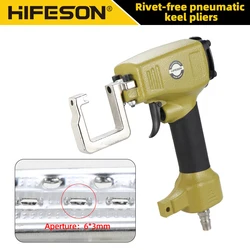 HIFESON Pneumatic Partition Wall Ceiling Pliers Aluminum Plate Welding Gun Rivet Gun Free Rivets Air Punching Gun