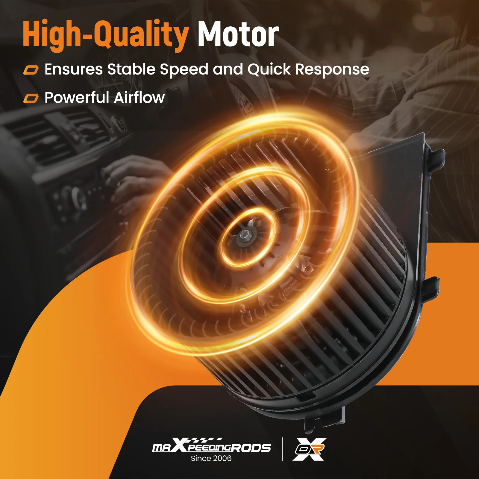 

HVAC Heater Blower Motor w/Fan For VW Golf 1999 - 2010 Jetta 1999-2009 180819136