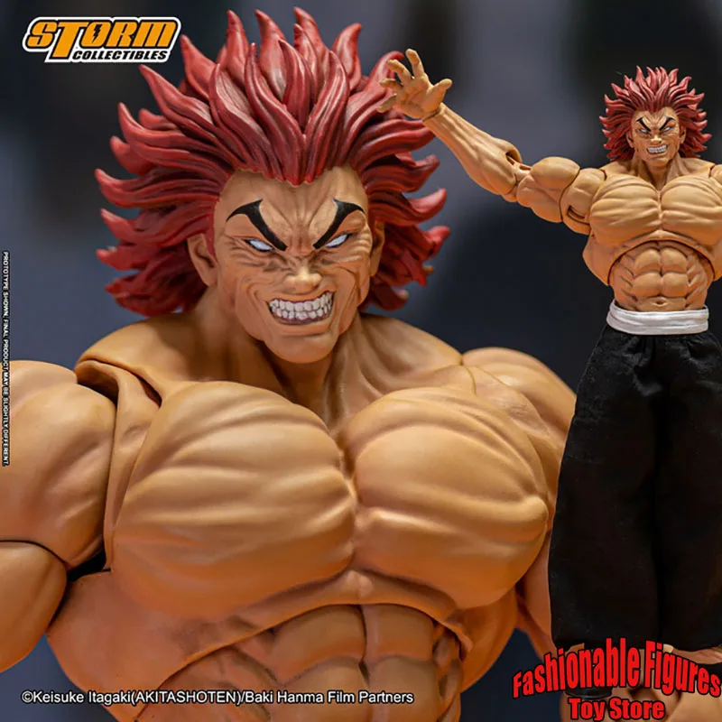 In Stock Storm Toys KIBK02E 1/12 Men Soldier Hanma Yujiro Brave Strong Fighter Full Set 6