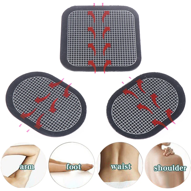 

3pcs Replacement Gel Pads Massager Patch For Stimulator Trainer Muscles Training Massage Waist Toning Belt Accessories