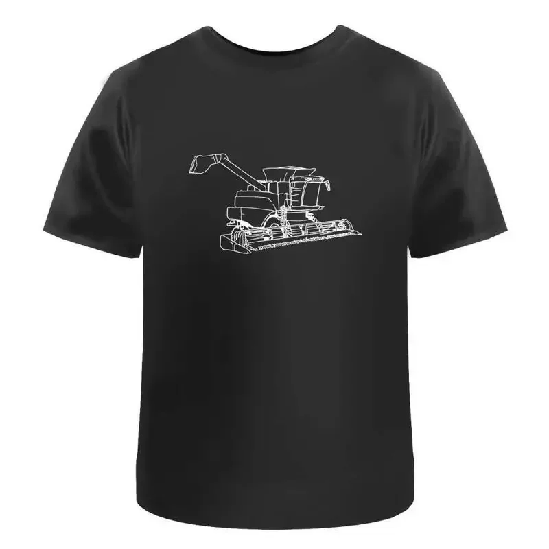 Combine Harvester' Cotton T Shirt Ta047761