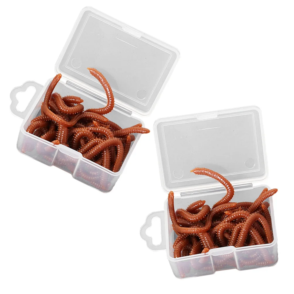 Halloween-simulatie 2-dozen kunstaas Levendig levensecht rekwisiet voor feesten Vissen Decoraties Simulatie
