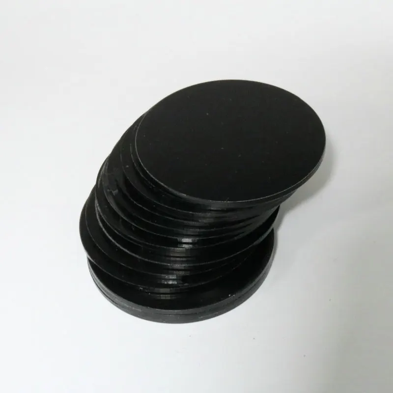8.5-50mmRound IR Pass PMMA Acrylic Sheet 93% Transmittance Infrared Filter for Camera Smart Door Lock Navigation Audio Equipment