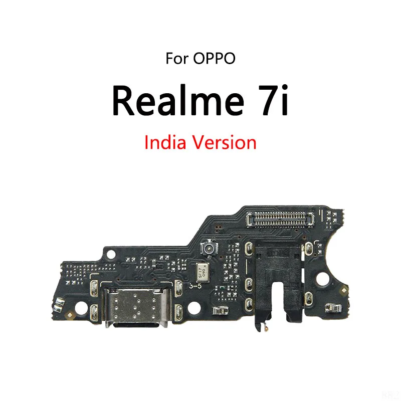 USB Charge Dock Port Socket Jack Connector Flex Cable For OPPO Realme 7 Pro 7i 8i 8 4G 5G 8S 9i Charging Board Module