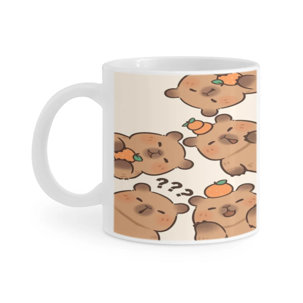 

Capybara Ceramics Coffee Mugs Tea Cup Milk Cups Gifts Drinkware Coffeeware