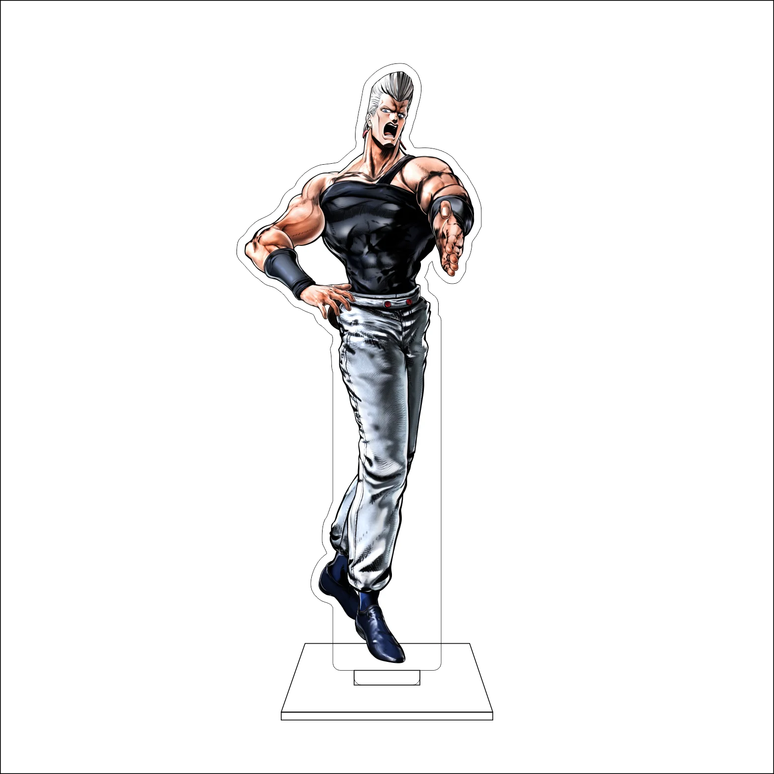 16CM Anime JoJo's Bizarre Adventure Cosplay Acrylic Figure Stand