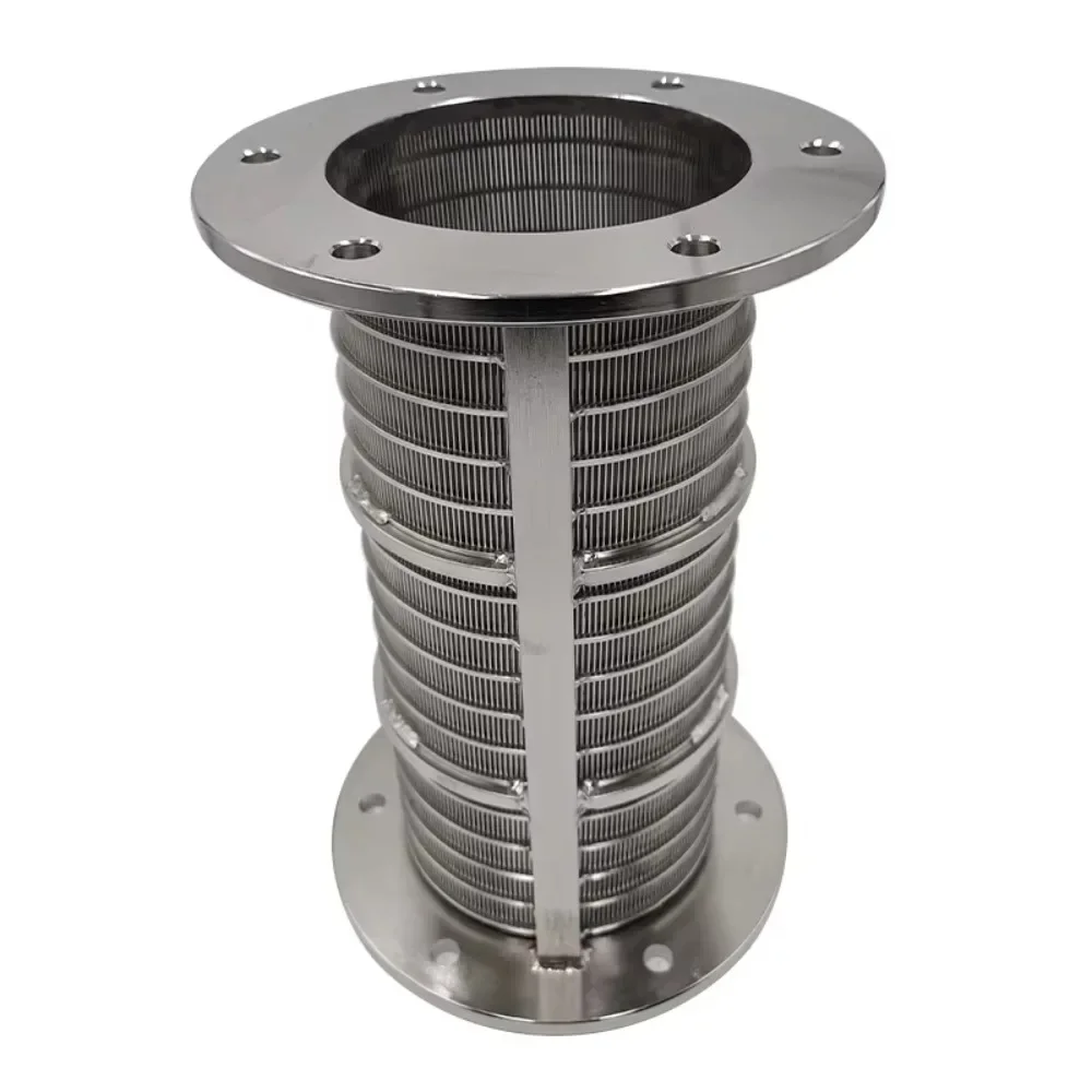 basket Johnson filter cylinder Screw extrusion dehydration screen cylinder
