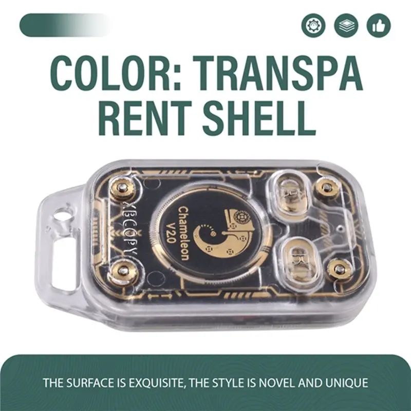 【PROMOTION】RFID Smart Chip Reader Emulator Chameleon V2.0 125K 13.56Mhz Card Decode Chameleon Ultra NFC Duplicator+ 9XUID Keycha