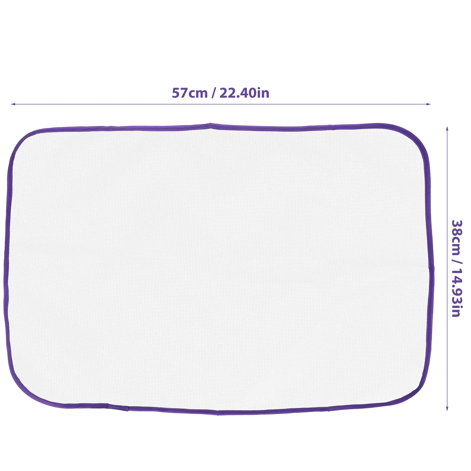 

2pcs Pressing Cloth Mesh Household Protective Pad Foldable Lightweight Mat Heat Resistant Saving Mesh Ironing Board