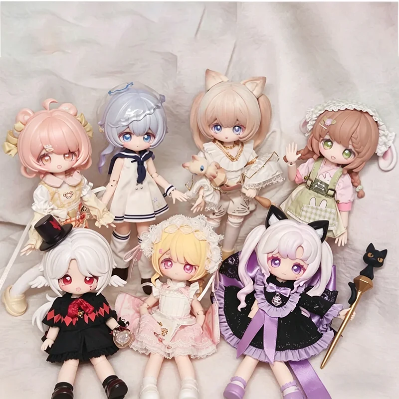 Spot Beast Island Adventure 1/12bjd Blind Box Genuine Doll Movable Blind Box Diy Doll Doll Bjd Blind Box Desktop Ornament