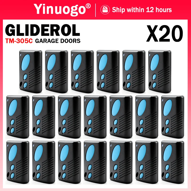 novo-controle-remoto-para-portao-garagem-315mhz-gliderol-tm305c-gts2000-grd2000-glidermatic-grd-gts-2000-optima