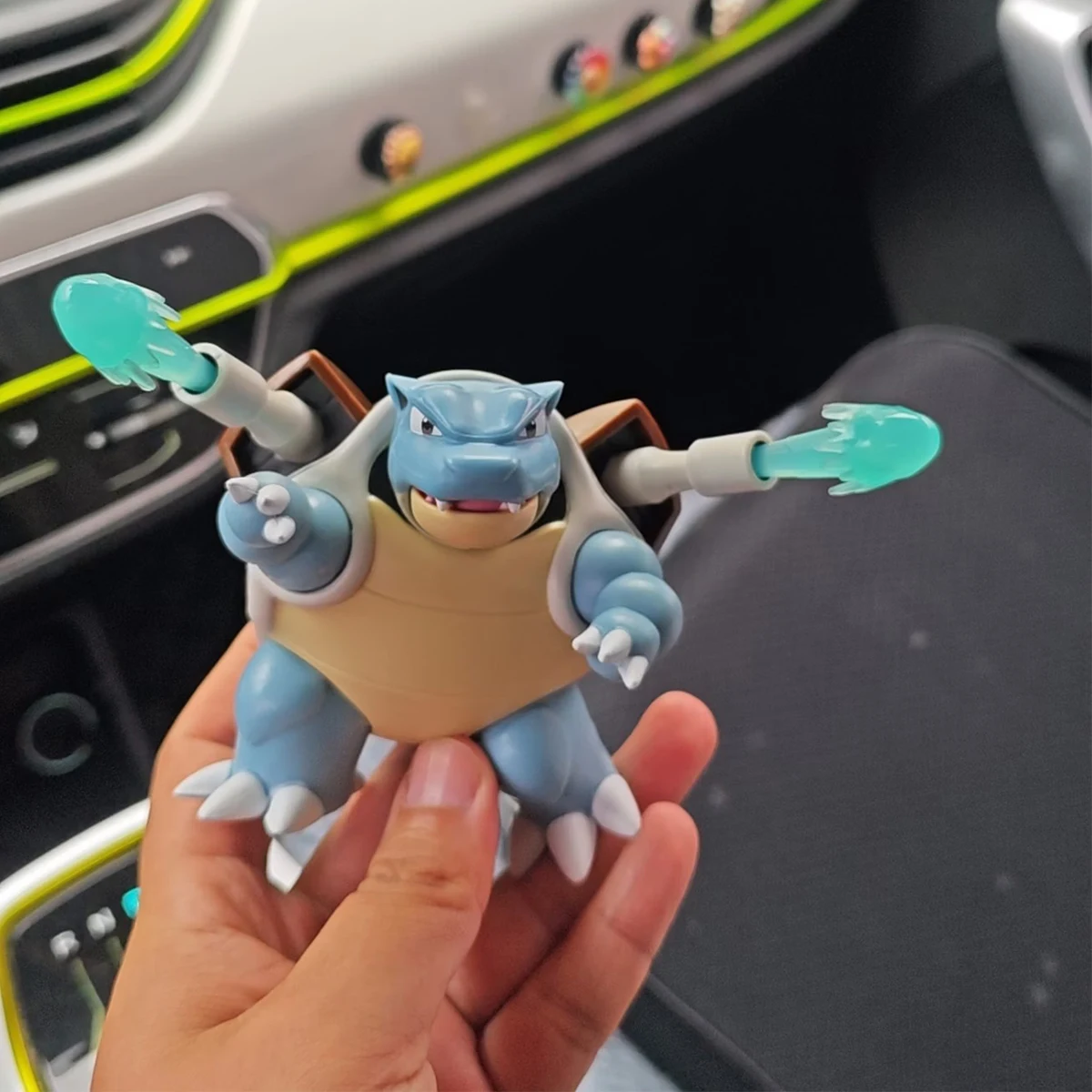 WCT Genuine Pokemon Blastoise Anime Figure Toy Collection Model Pvc Doll Birthday Gifts