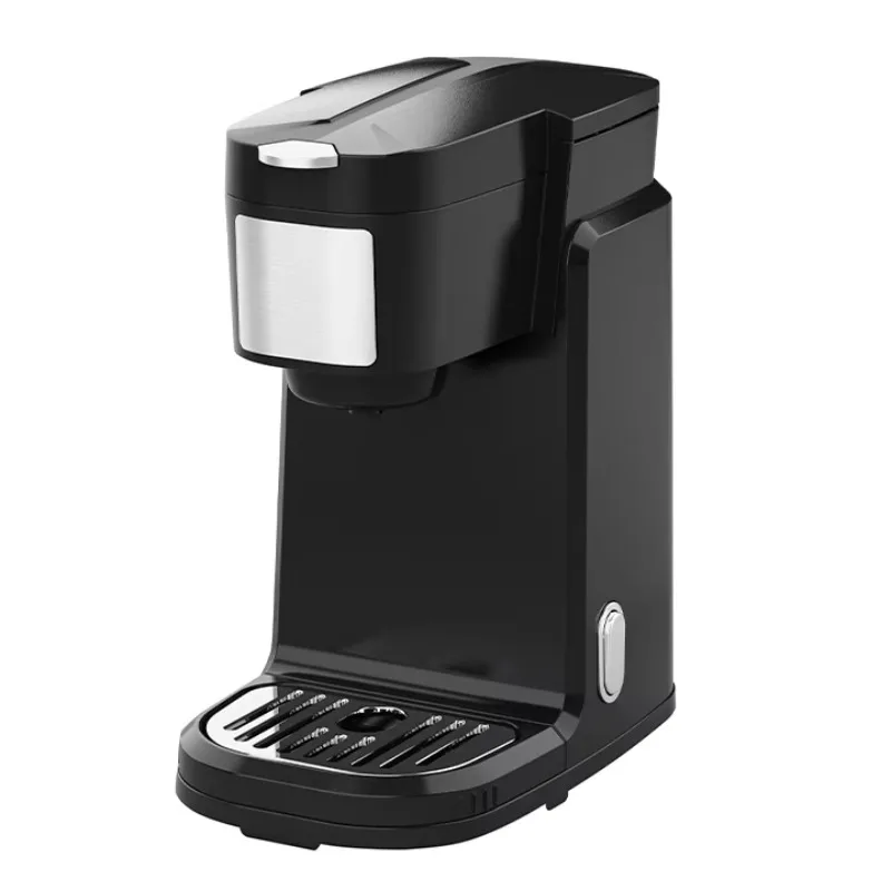 Black Low Watt Ulka Pump Classic Single Service 2-in-1 Coffee Maker K Cup Coffee Brewer