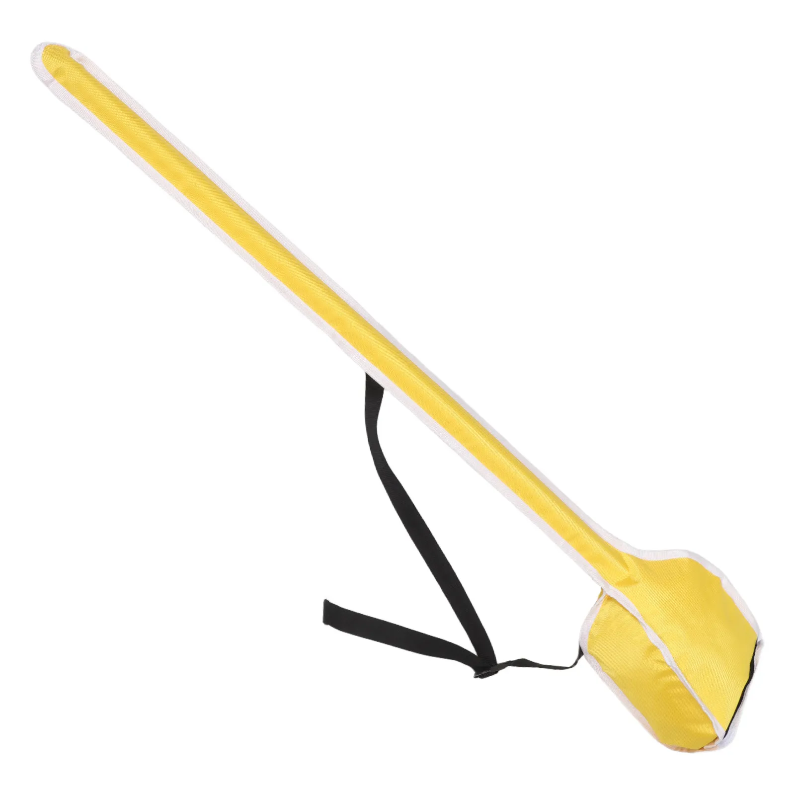 

Многофункциональная сумка из ткани Оксфорд для переноски электрических сабель и фольгированных мечей, портативная, с наплечным ремнем и организованной системой хранения, желтая