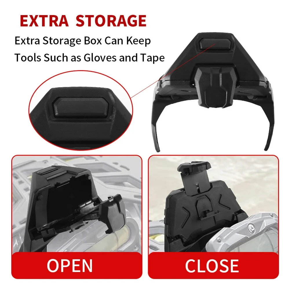

A well engineered electronic device holder providing storage capabilities while maintaining vehicle aesthetics