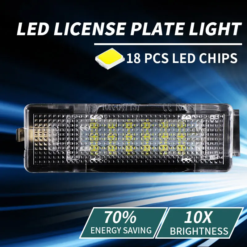 1PC Biały 18 SMD LED Oświetlenie wewnętrzne bagażnika Canbus Dla VW GOLF 5/6/7 MK5 Mk6 MK7 V/VI/VII Jetta Passat Touran