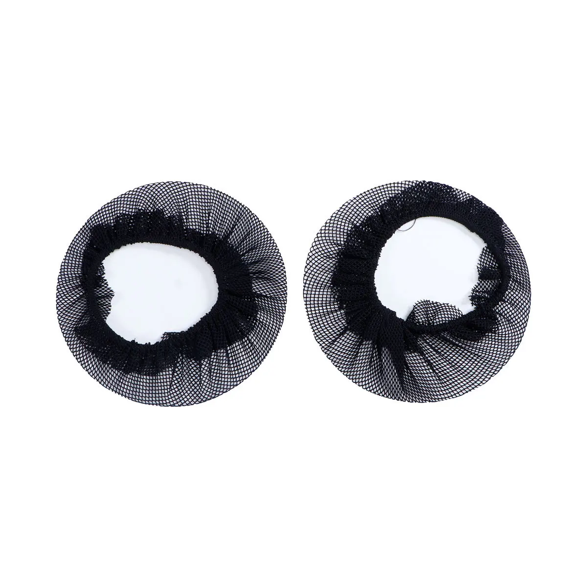 

5Pcs Ballet Hairnets Small Hole Reusable Lightweight Hair Nets Bun Cover for Ballet Dance Skating Wedding Performance Hair