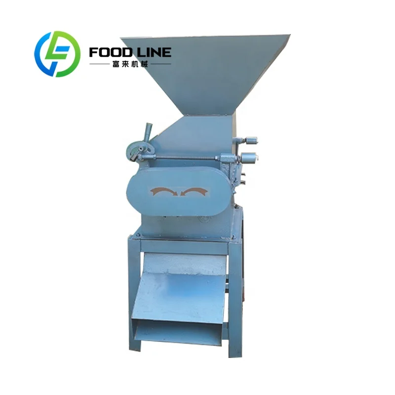 2025 Large Capacity Grains Flattening Press Machine/ Oat Flat Rolling Mill/roller Oatmeal Wheat Flakes Corn Flake Making Machine