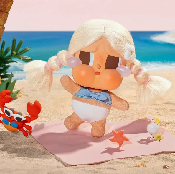 POP MART Crybaby Vacation Mode On Series Винил и слепая коробка — набор для серфинга и приключений