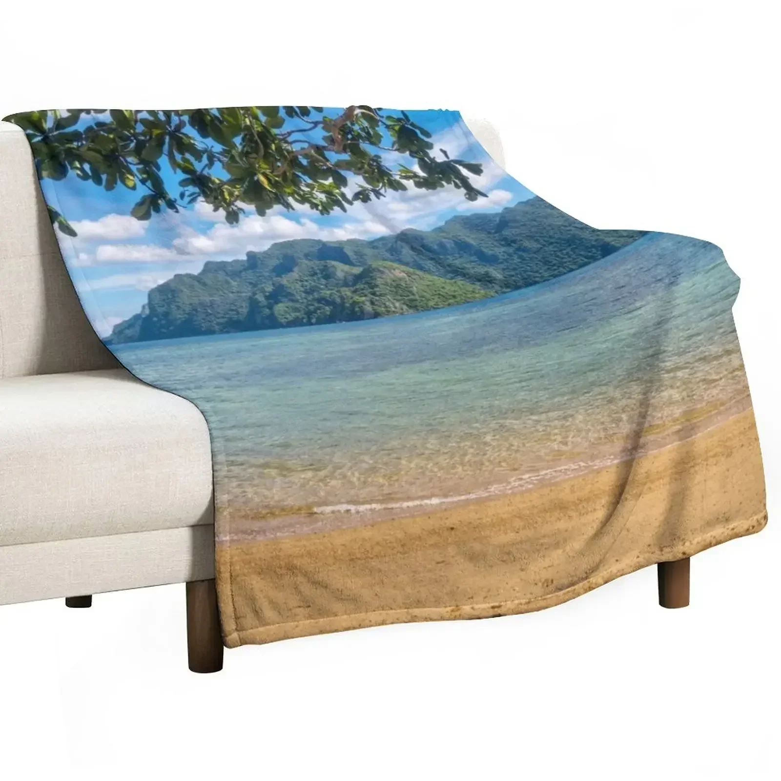 

Cabo Beach Throw Blanket Shaggy Shaggy Plush Blankets