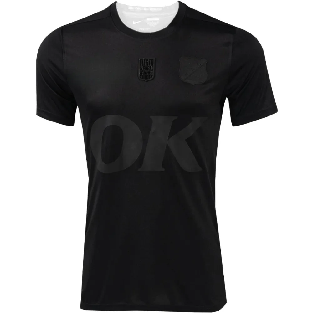 قميص Voetbalshirt Voor Heren En Dames NAC Breda Tshirt Met Korte Mouwen Ok Print Ronde Hals Los Ademend Trainings-تي شيرت #5