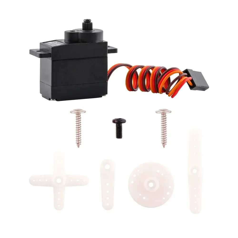 

JX PS-1109HB 9g 1.89kg Plastic Gear Micro Analog Servo For 1/10 1/8 RC Car Boat Robot Arm Helicopter Plane