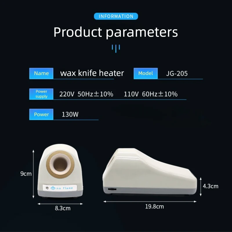 Picture 3: Wax knife heater Electric  electromagnetic heater Melt Wax in 2 seconds No Flame Dental Clinic Tools