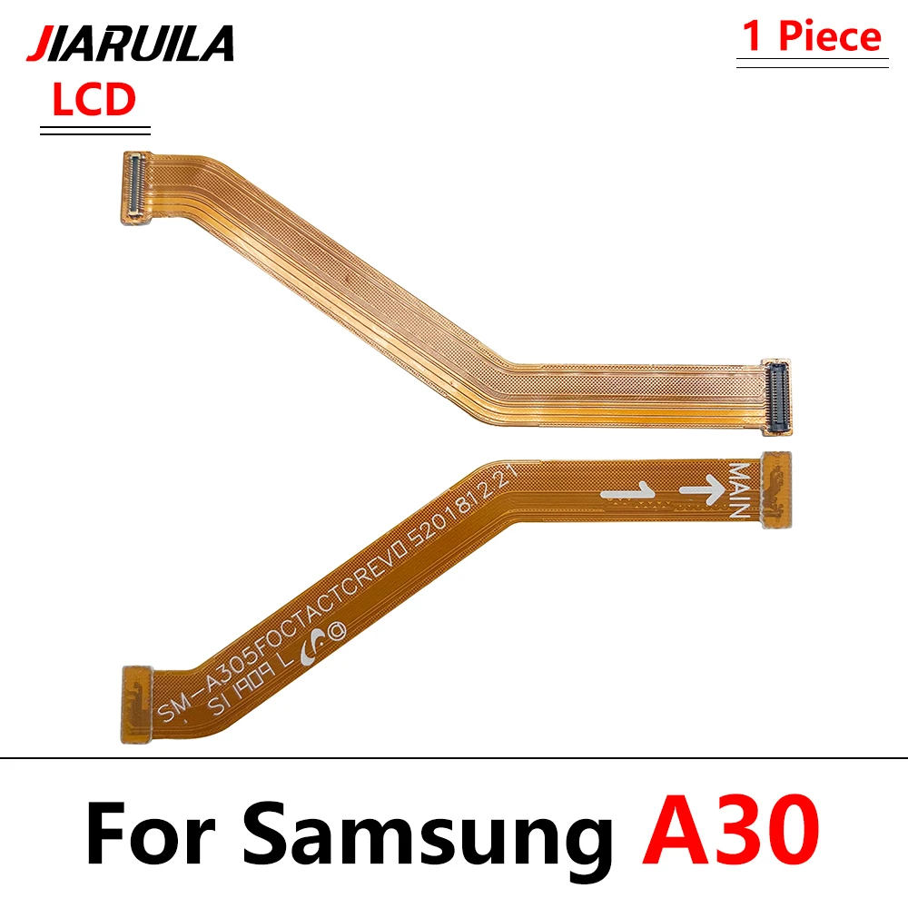 Mainboard Flex Cable For Samsung A10 A20 A20E A30 A40 A50 A60 A60S A70 A80 A90 MotherBoard Connector LCD Display Main Board Flex