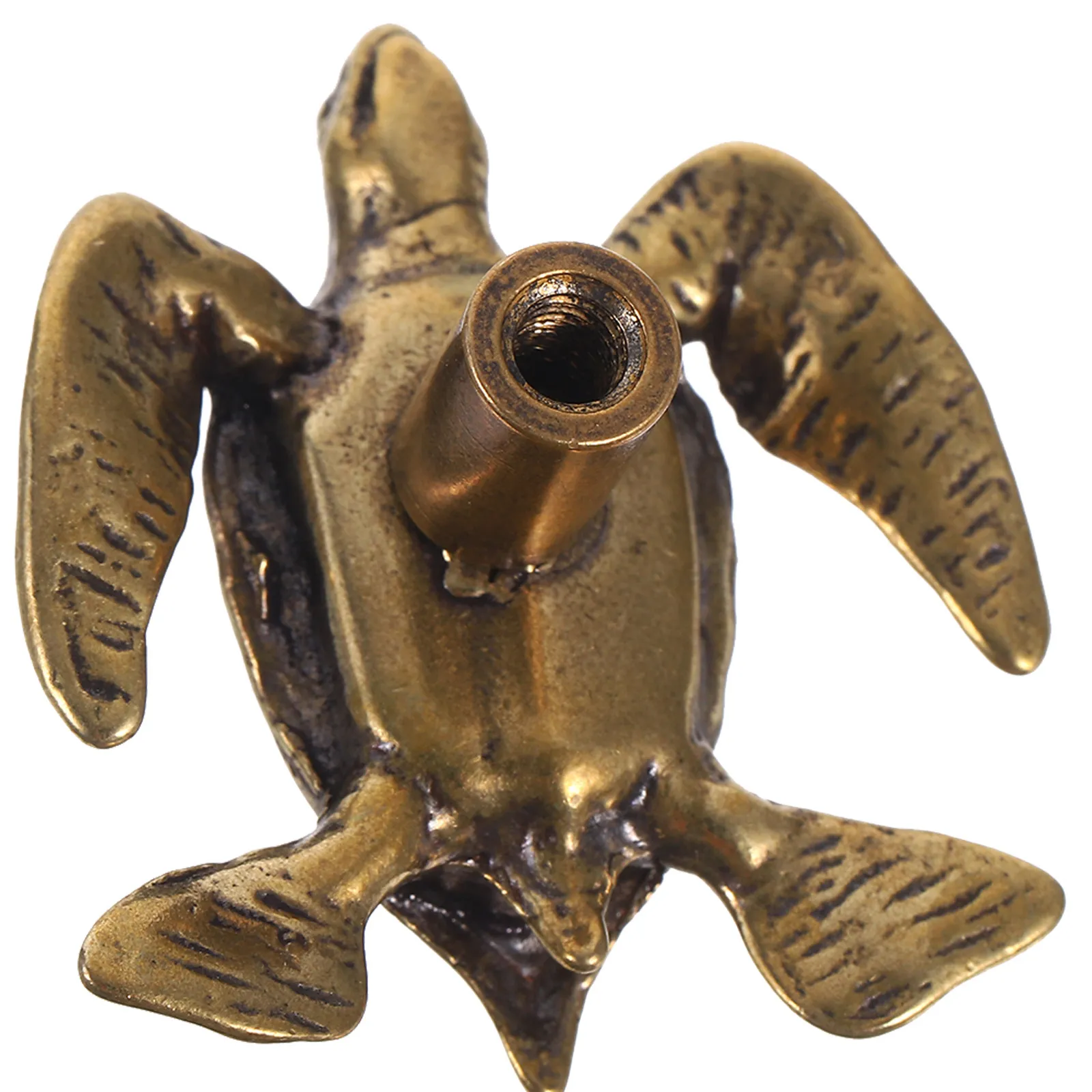 Vintage Brass Turtle Cabinet Knobs Unique Ocean Animal Furniture Pulls for Kitchen Cabinets Wardrobes Dressers