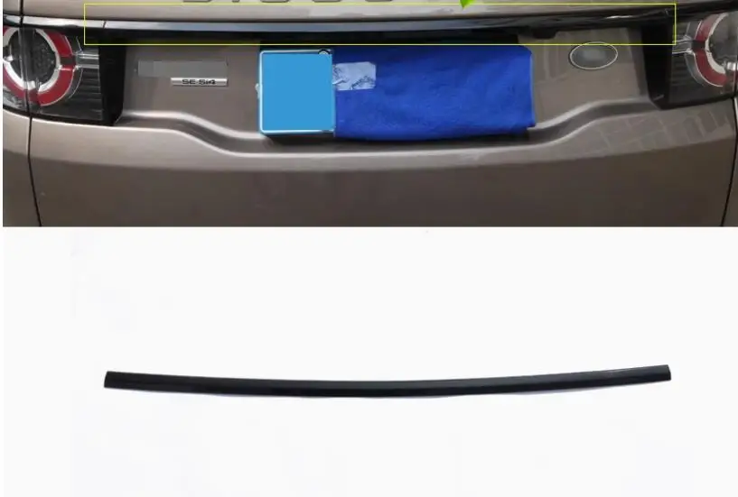 

Chrome Style Rear Tail Trunk Lid Tail Molding Cover For Land Rover Discovery Sport 2015 2016 2017 Car Styling Accessorie