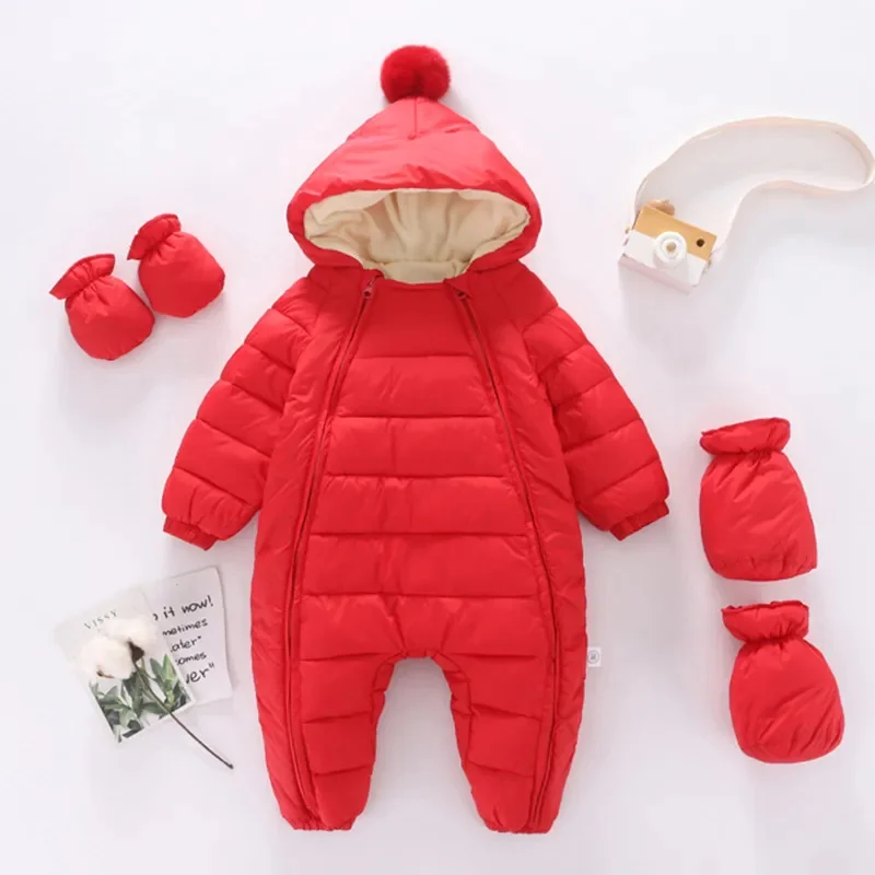 2023 new fashion Autumn Winter romper infant clothes newborn babies jumpsuit baby boy girl snow overalls for kids suit snowsuit