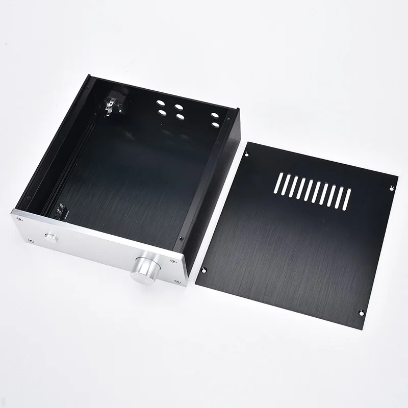 KYYSLB 215*70*228MM All-Aluminum Sound Audio Amplifier Chassis 2207 DIY Box Shell Pre-amplifier AMP Enclosure Box DAC Case