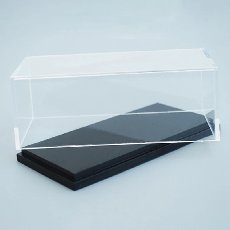 1PC Acrylic Display Case fit for 1:64 Mini Size Dust proof Clear Box Cabinet 1/64 Action Figures Display Box