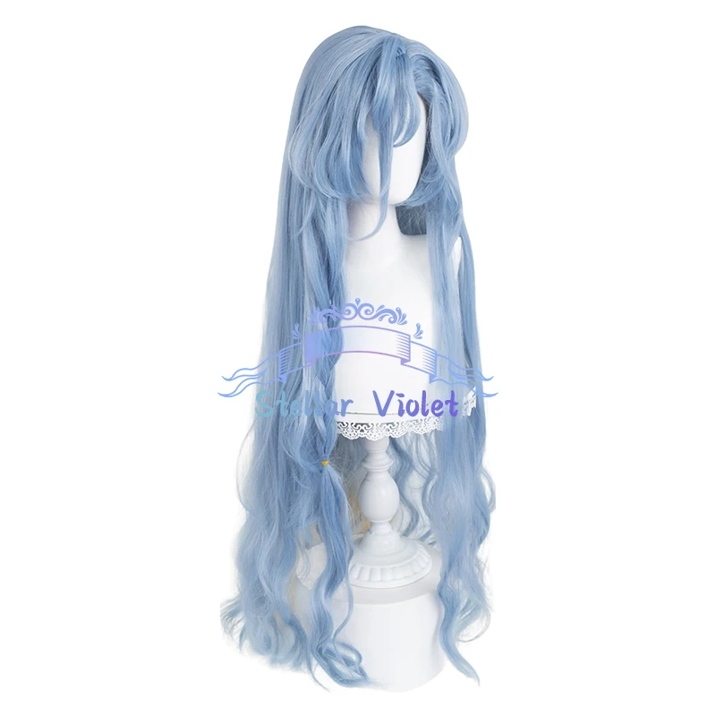 

Game Reverse 1999 Wig Thirty-Seven Cosplay Wigs Cosplay Costumes Heat Resistant 105CM Light Blue Wig Thirty-Seven Synthetic Wigs