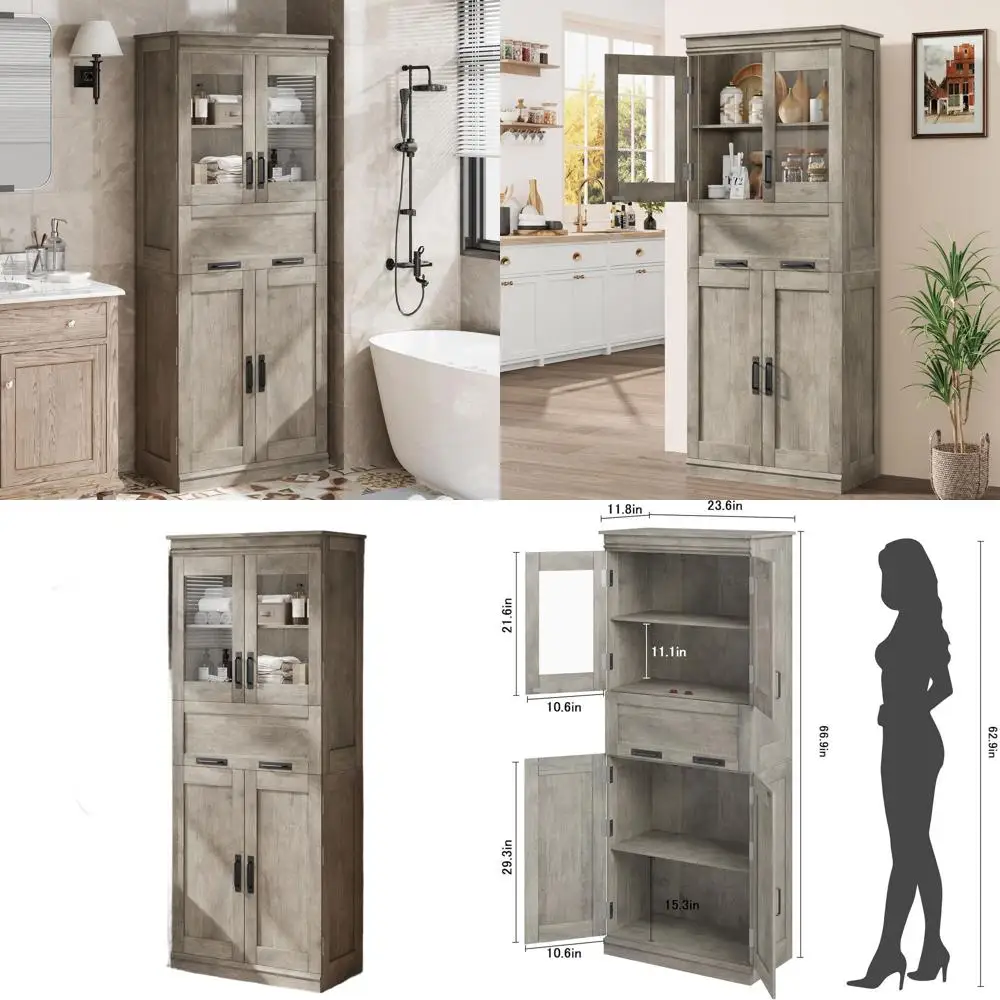 Gray 67 Tall Freest… - image